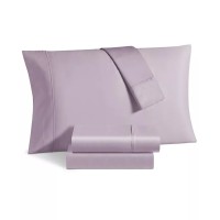Kensington Garden Sienna 360 Thread Count Egyptian Cotton Queen Sheet Set, Lilac