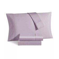 Kensington Garden Sienna 360 Thread Count Egyptian Cotton Queen Sheet Set, Lilac