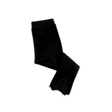 Kidsy Baby Girls Frilled Pants – Peruvian Pima Cotton, Elastic Waist, Pull-On, Solid Colors