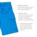  Boys Casual Beach Cargo Shorts – Soft Cotton, Pull-On/Drawstring Closure, Two Pockets, Cobalt, 2
