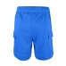  Boys Casual Beach Cargo Shorts – Soft Cotton, Pull-On/Drawstring Closure, Two Pockets, Cobalt, 8