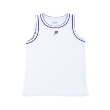 Kidsy Girls Casual Flower Tank Top – Soft Cotton, Pull-On Closure