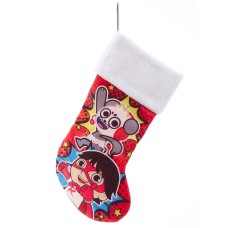Kurt Adler Ryan’s World Stocking with Cuff Christmas Stocking, 19″