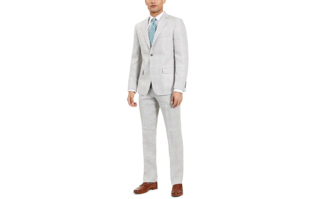 Lauren by Ralph Lauren Window Jacket (Gray, 50R)