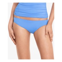 LAUREN RALPH LAUREN Coverage Beach Club Solids Hipster Bottom, 6, Blue
