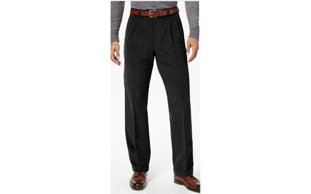 Lauren  Mens Black Pants, 34W/30L