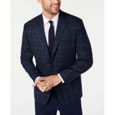 Lauren Ralph Lauren Mens Lexington Two-Button Blazer, Navy, 40R