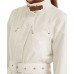 Lauren Ralph Lauren Taffeta Field Jacket Silk White XXLarge