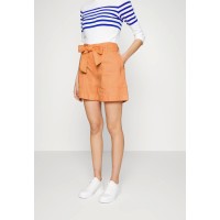 Lauren Ralph Lauren Women’S Belted Linen Short, Poppy, 2