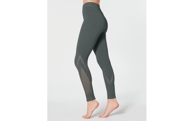  Women’s Summit Edge Leggings, Gray, Small/Medium