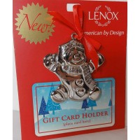 Lenox Holiday Holders Metal Snowman Ornaments