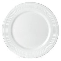 Lenox Tin Can Alley 4 Degree 9 in. Accent Plate, White