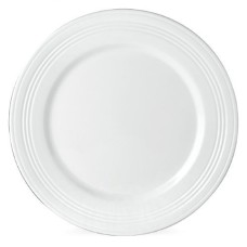 Lenox Tin Can Alley 4 Degree 9 in. Accent Plate, White