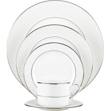 Lenox Venetian Lace 5 Piece Place Setting, White