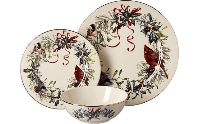  Winter Greetings 3-Piece Place Setting