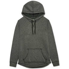 Levi’s Mens Cash Textured Fleece Hoodie (Gray, S)