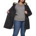 Levi’s Women’s Plus Size Performance Mid-Length Parka Jacket, Black/Sherpa Lining, 1X