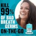  Cool Mint Pocketpaks Breath Strips Kills Bad Breath Germs, 24-Strip Pack, 3 Pack