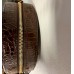  Leather Croc Embossed Chain Crossbody