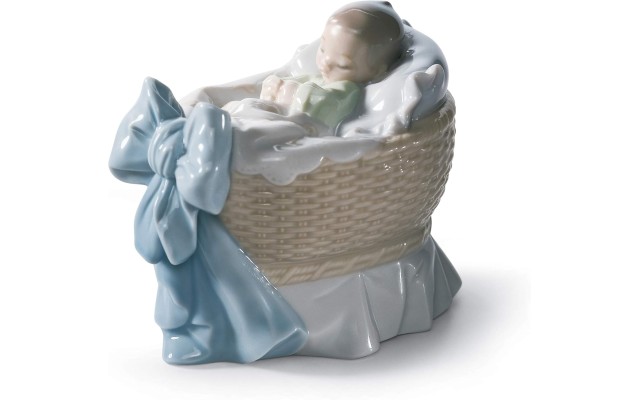 Lladro Collectible Figurine, A new Treasure Boy, 3.5″H x 2.75″W
