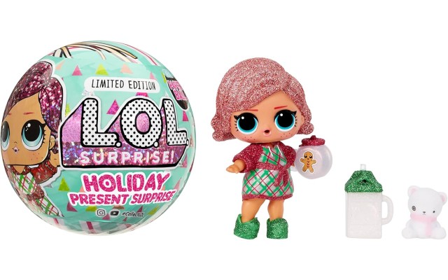 L.O.L. Surprise! Holiday Present Surprise Doll Dreamin’ B.B. with 7 Surprises- Limited Edition Collectible Doll Including Sparkly Accessories, Stocking Stuffers Gift for Kids Ages 4 5 6+ Years Old