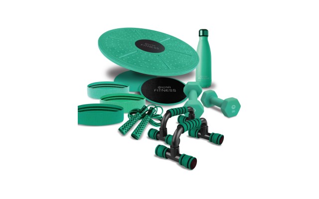  12-in-1 Core Full Body Workout Kit, Green
