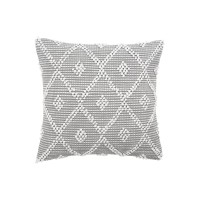 Lush Decor Adelyn Decorative Pillow, 20″ x 20″-Grey