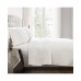 Ava Diamond Oversized Cotton 3 Piece Quilt Sets, White, King