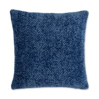 Lush Decor Braided Decorative Pillow, 18″ X 18″ – Limoges Blue