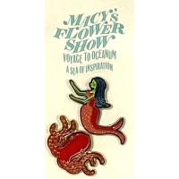 Macy’s Flower Show Voyage To Oceanum Sea Of Inspiration Mermaid and Octopus Pins, Multi