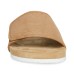  Men’s Taisto Slide Sandals Slipper, Taupe Suede, 13