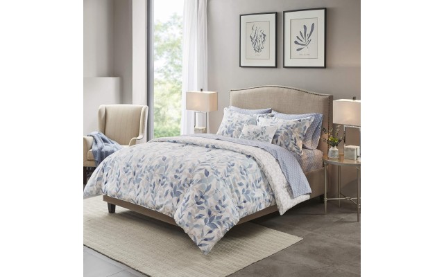  Essentials Sofia Reversible 8-Pc. Comforter Set, California King