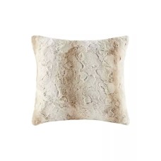 Madison Park Zuri Faux Fur Square Pillow 20X20