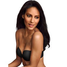 Maidenform Womens Strapless Shaping with Lift Underwire Bra 9417, Black, 34A