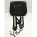  Gotham Saddle Bag, Black