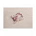  Gilded Floral Velvet Quilted King Sham