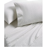 Martha Stewart Collection Holiday Printed 3 Pc. Twin Sheet Set, Snow White