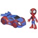  Spidey and His Amazing Friends Action Figure and Vehicle, Spidey