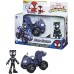  Spidey and His Amazing Friends Action Figure and Vehicle, Black Panther