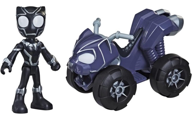  Spidey and His Amazing Friends Action Figure and Vehicle, Black Panther