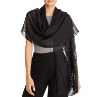 Max Mara Stole Square Scarf, Black