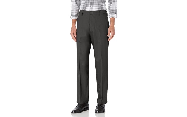 Men’s  Relaxed-Fit Signature Khaki Lux Cotton Stretch Pants, Size: 34X29,
