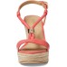  Annie Wedge Optic Sandal, Dahlia, 10 M