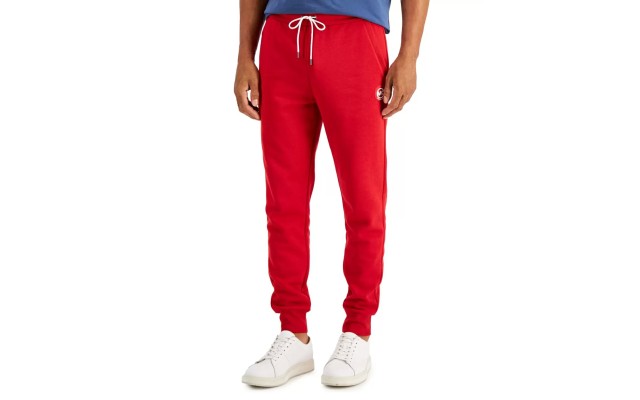  Men’s Heathered Fleece Jogger Pants, Small
