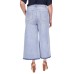  Plus Size Frayed-Hem Cropped Flare-Leg Jeans – Sky Haze Wash, 24W