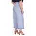  Plus Size Frayed-Hem Cropped Flare-Leg Jeans – Sky Haze Wash, 24W