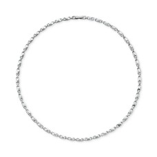Michael Kors Women’s Mercer Link Sterling Silver Necklace, 16in (40cm)