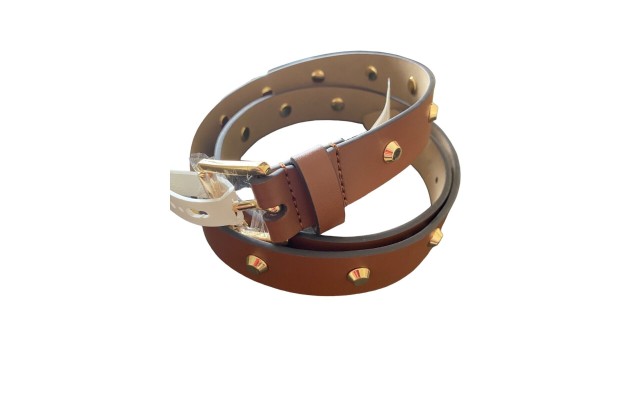  Women’s Studded Belt, Luggage, Small