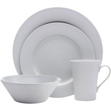 Mikasa Delray Grey 4-Pc. Place Setting