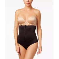 Miraclesuit Womens Shapewear Inches Off Waist Cinching Thong – 2728, Black, Medium